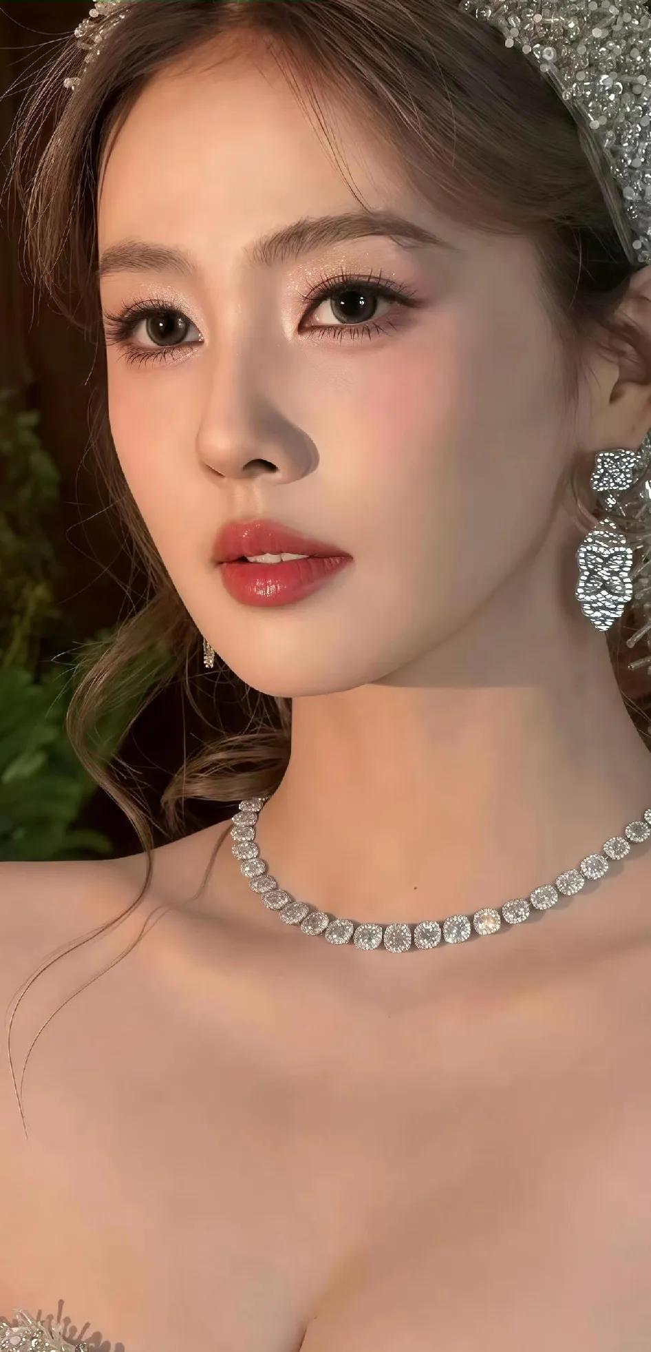 原来这就是白天鹅的心动瞬间谁的DNA动了！白鹿这组造型，完美诠释了什么叫“