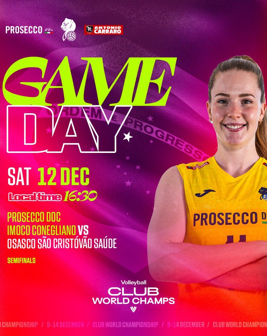 科内利亚诺社媒发布比赛日信息，阴间时间，凌晨3点半！朱婷