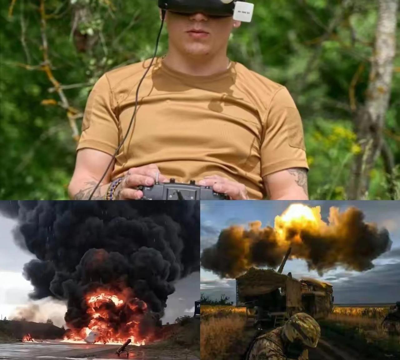 俄乌战场，俄罗斯遭遇致命重创！25岁的乌军士兵安德烈，一天之内用无人机杀死40