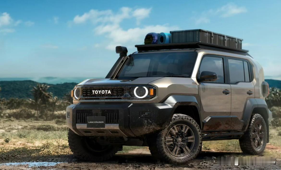 丰田陆巡也有“小方盒”了！年中上市，看着像吉姆尼的兄弟，结果掏出一颗2.7L大心