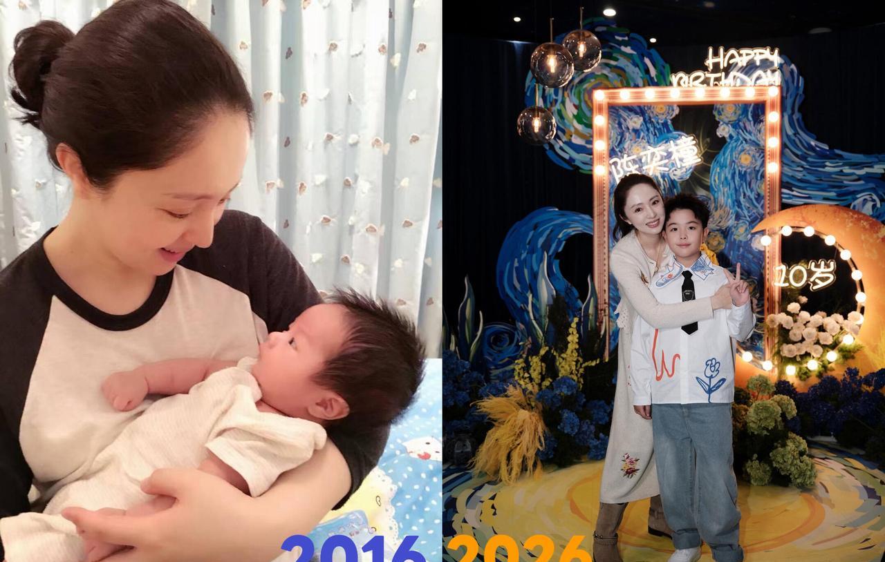 一张合照，炸出了内娱最体面的一场“散伙”。董璇晒出干儿子朵朵十岁生日照，陈思诚