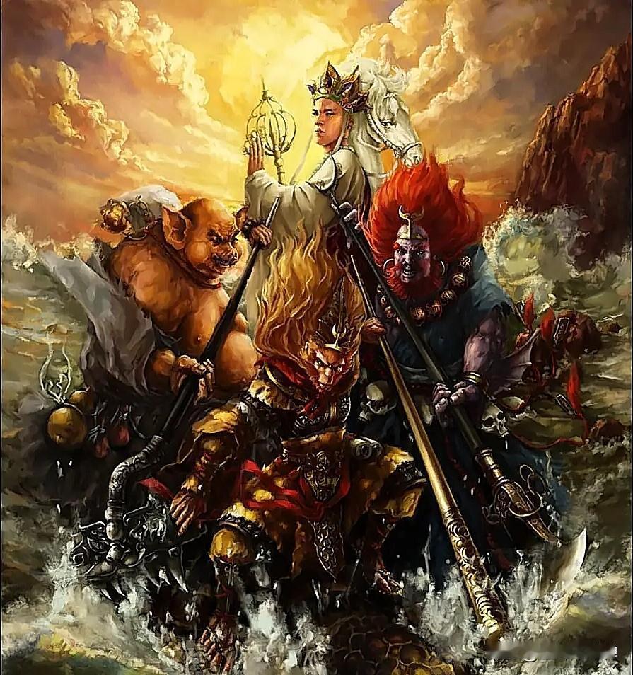 西游记：妖怪为啥不敢灭国？你以为那些国王百姓只是普通人？在天庭眼里，每个区域都是