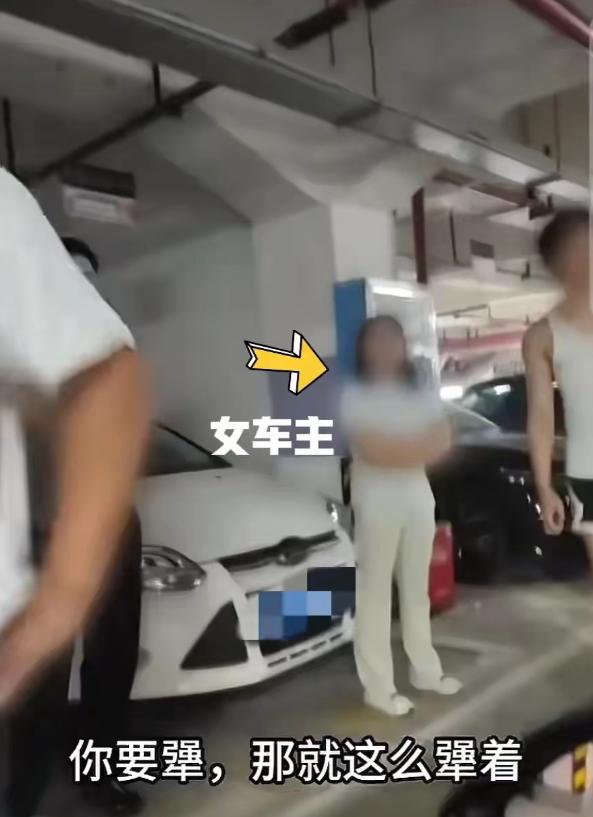 长沙那个女车主死活不肯道歉，不是她蠢，是她心里清楚，这年头占别人车位连罚单都未必
