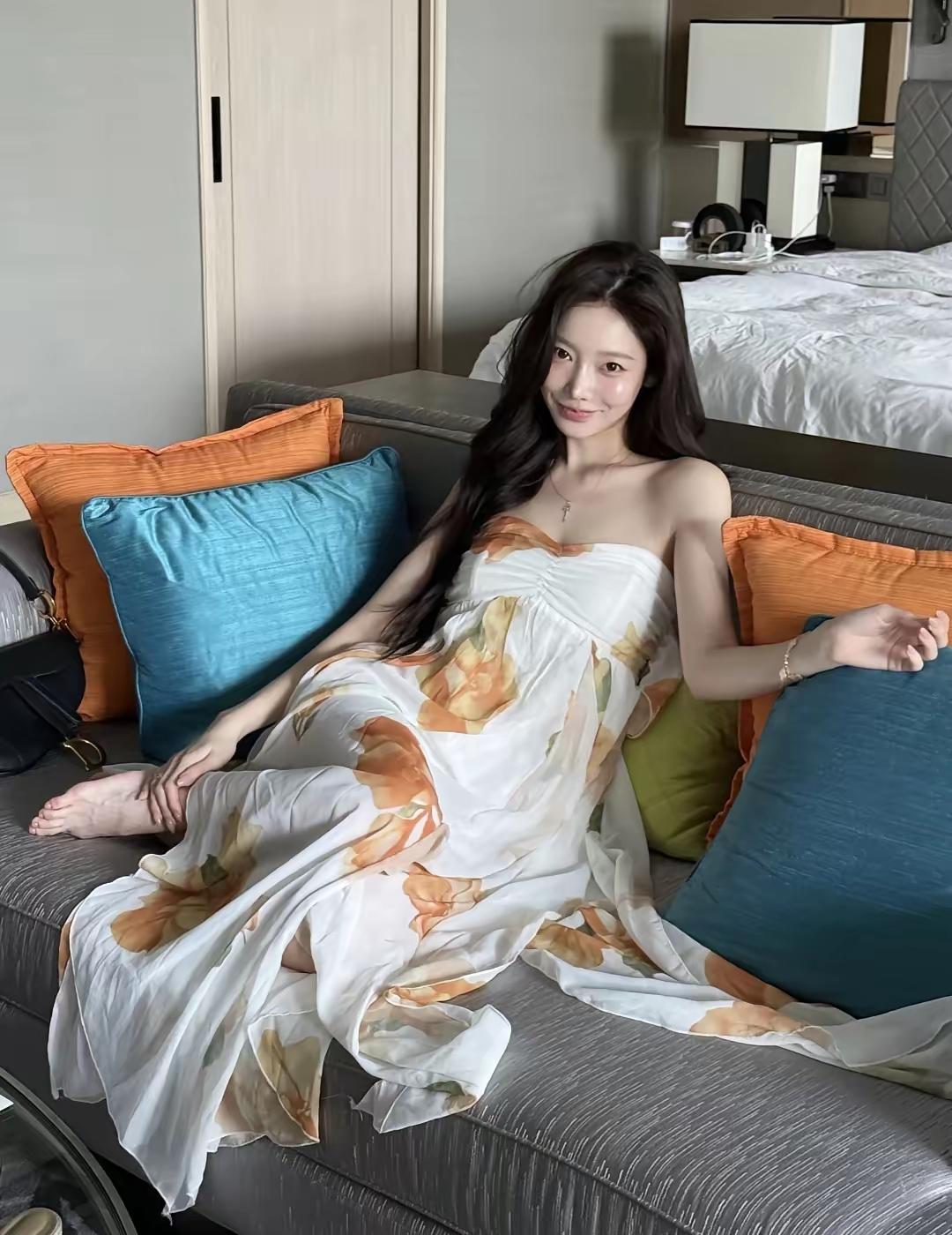 仙气飘飘的连衣裙👗