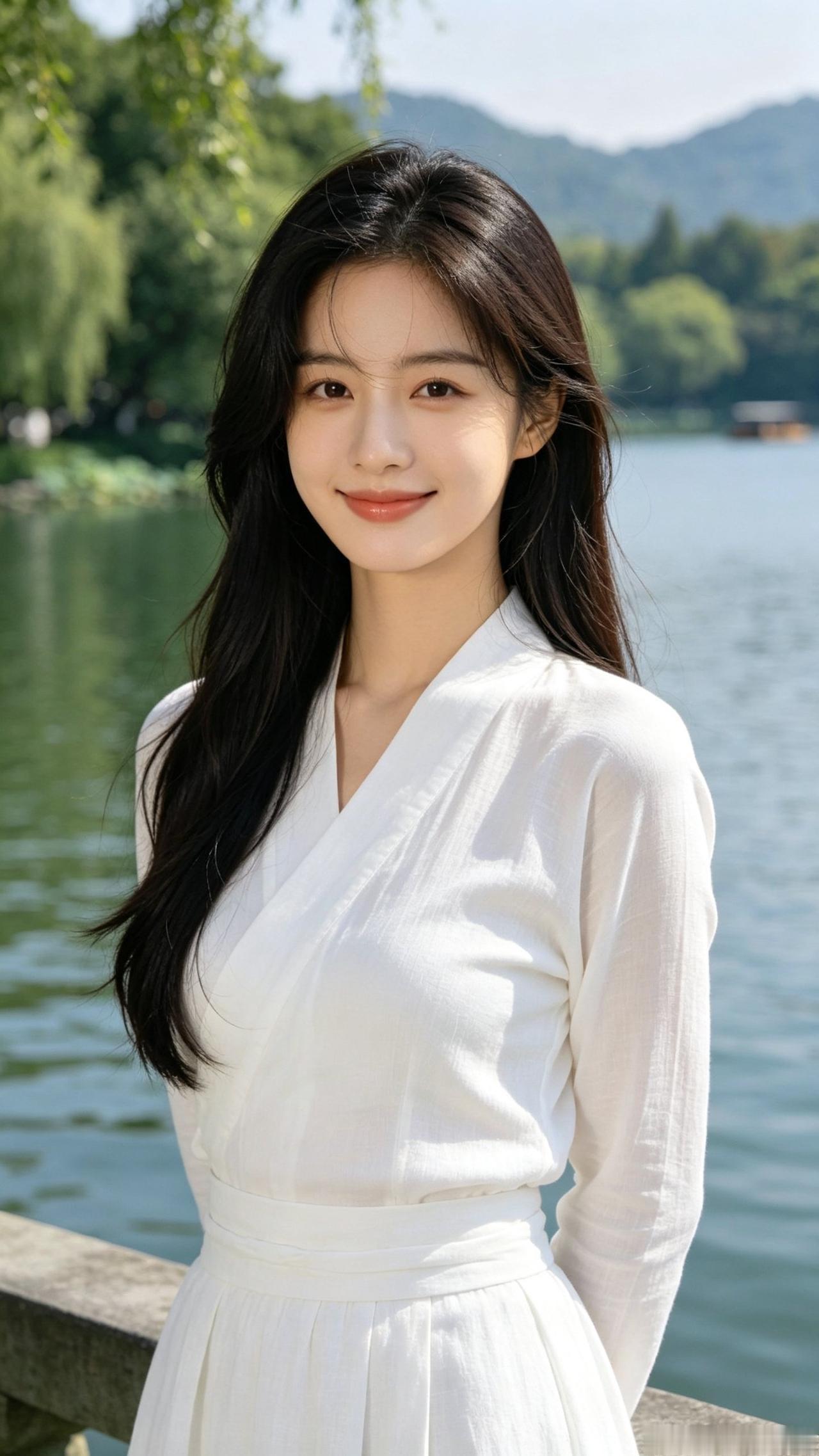 水光潋滟处，美人如画来。