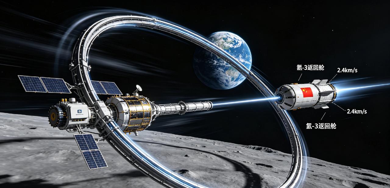 美媒直呼中国“逆天”，其实是我国正论证一项硬核航天计划，想用电磁力把月球上的氦-
