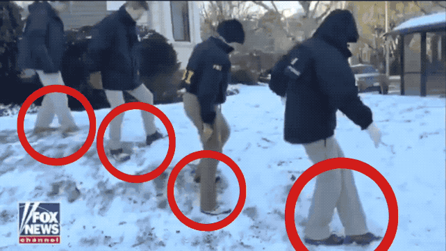 美国布朗大学枪击案5天过去找不到嫌疑人：FBI拿脚秃噜雪地找证据了，印度FBI局