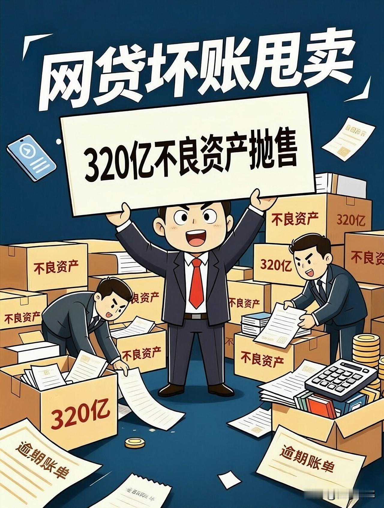 20家消金公司集体甩卖320亿坏账！有人说：“消费金融公司抛售资产，不过是