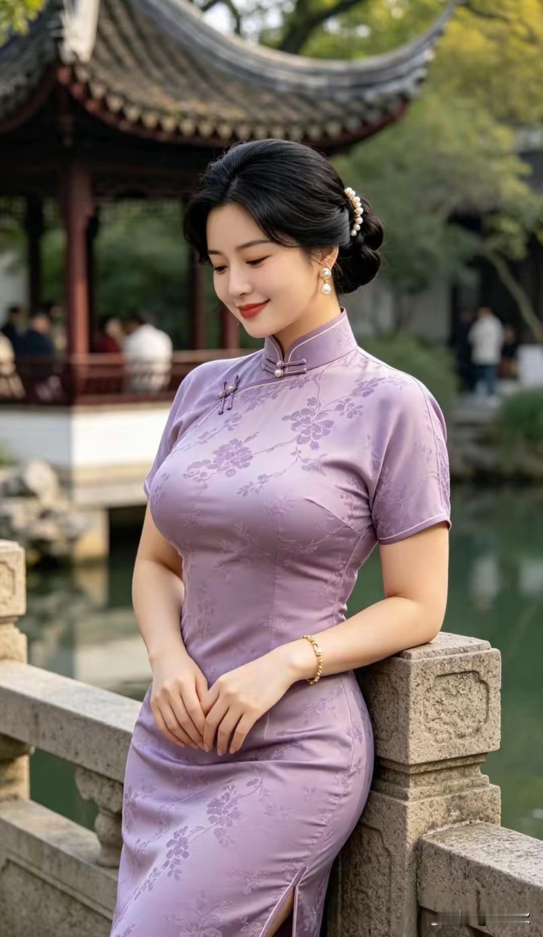 有人经常问。旗袍美在什么地方？旗袍之美，美在端庄。美在典雅，美在文化。美在
