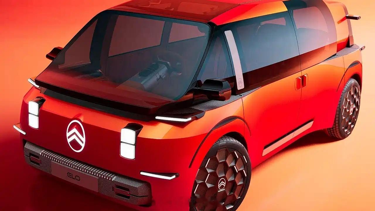 雪铁龙ELO概念车官图，这台法系“宝宝巴士”，基于纯电动平台打造，你觉得外观咋样