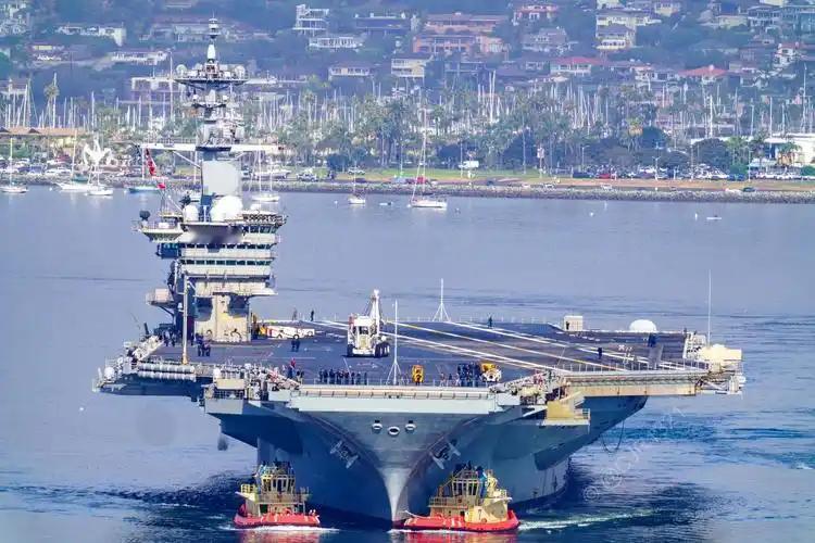 为了躲避伊朗导弹，美国怂了，竟躲到盟友的后面。 当地时间27日，美国媒体确认