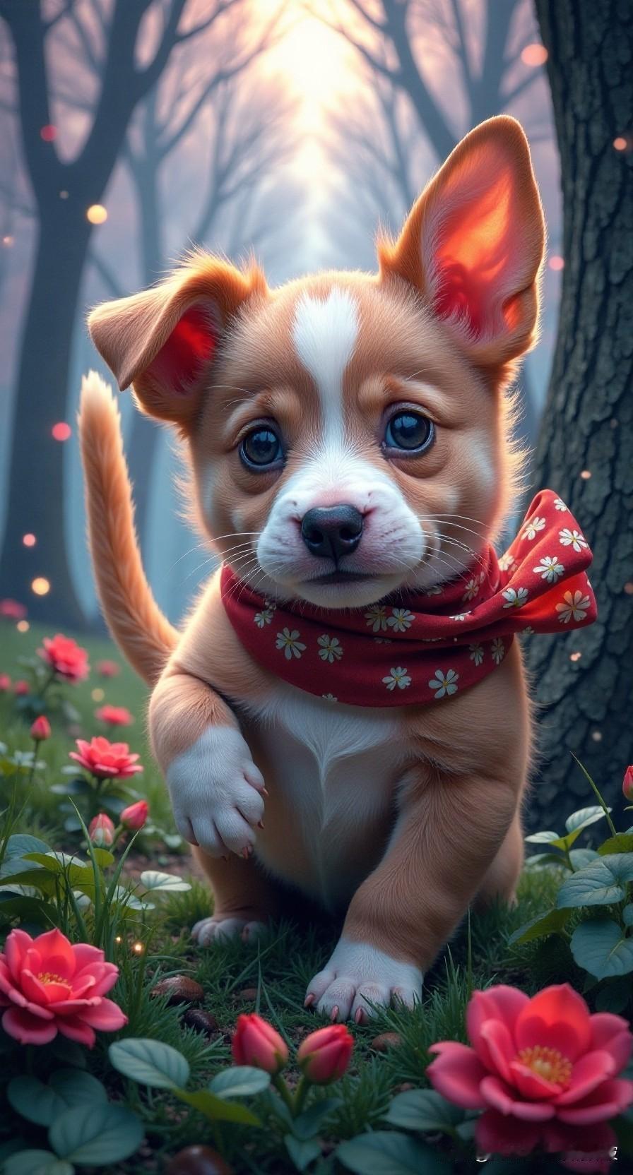 这是一些AI创作的高清壁纸