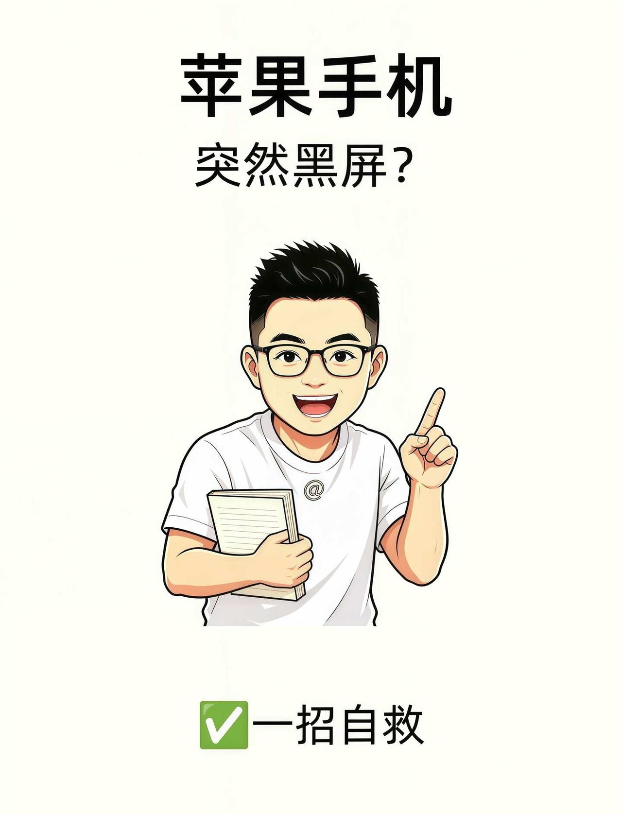 苹果手机突然黑屏？哈哈，自救成功了！苹果手机突然黑屏？先别慌，咱们慢慢来🌿