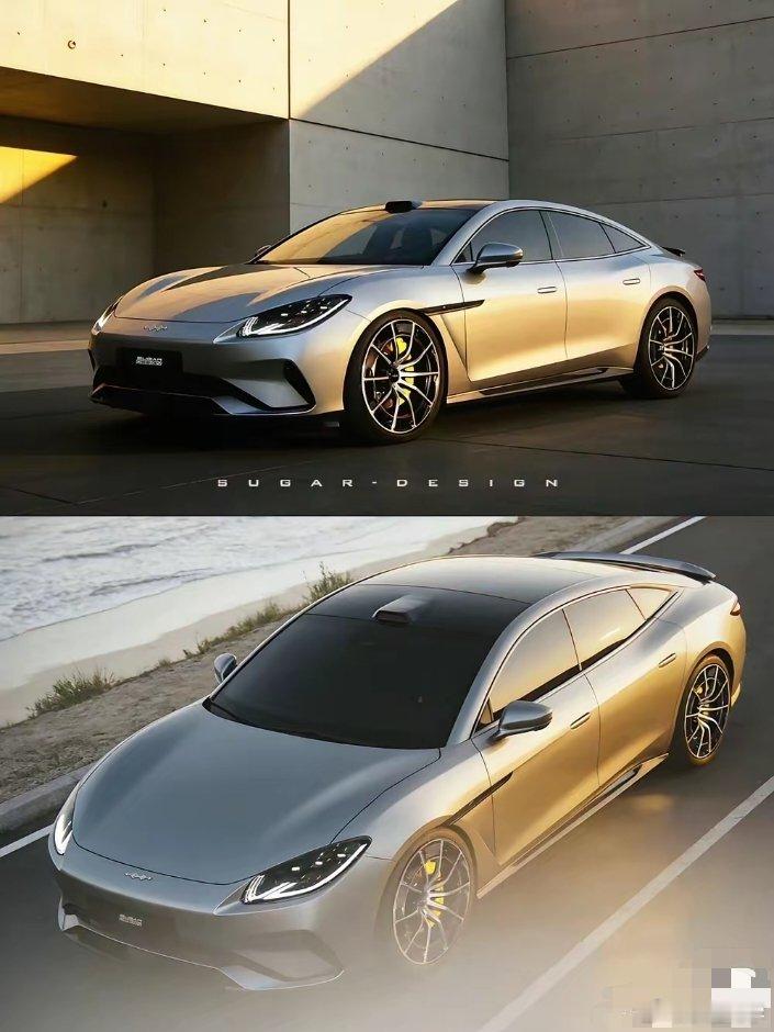 方程豹镁9新图曝光，这概念做的真的很比亚迪…