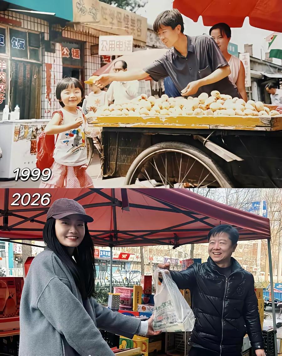 这是诗，比诗更美！岁月呀岁月，一幌而过，你长大我变老，再过几十年身上长满草，鲜花