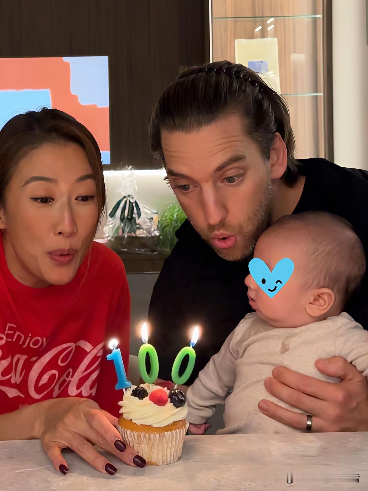 谢婷婷这生活真让人羡慕。儿女双全，丈夫又高又帅，而且还亲力亲为的带孩子。一看