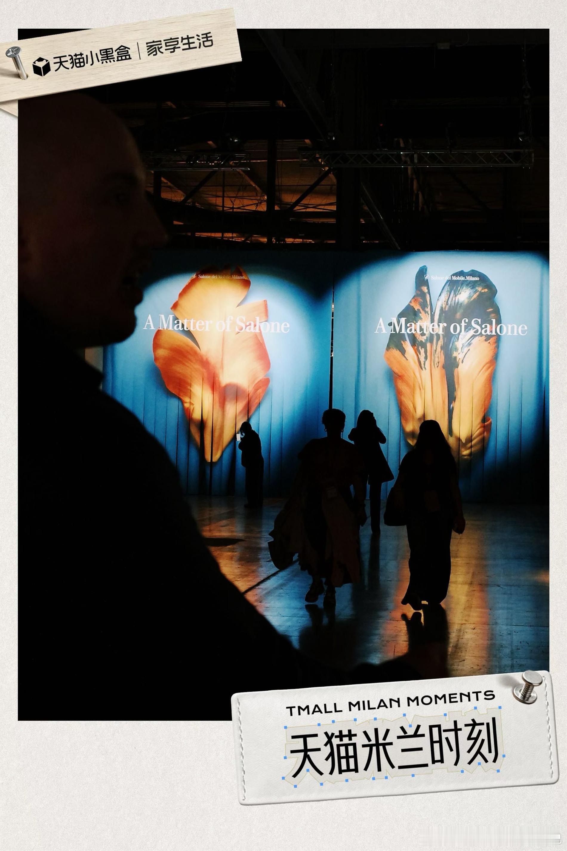 翻相册翻到停不下来📱米兰设计周的速递照片，每一张都想当壁纸。天猫的镜头是不是