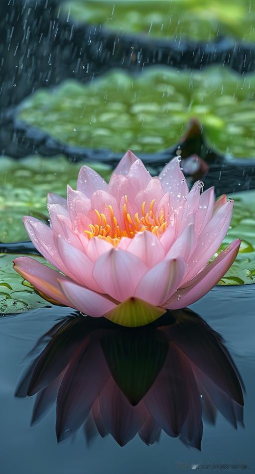 AI创作的莲花高清8K手机壁纸