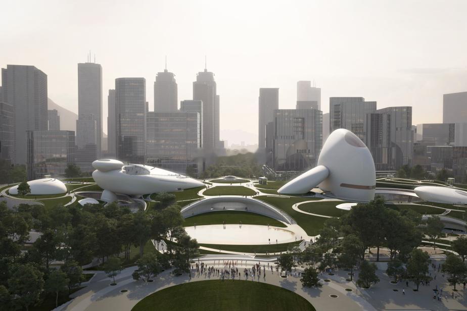 深圳又一“立体文化空间”要来啦位于后海的深圳湾文化广场，占地面积约5.1万㎡