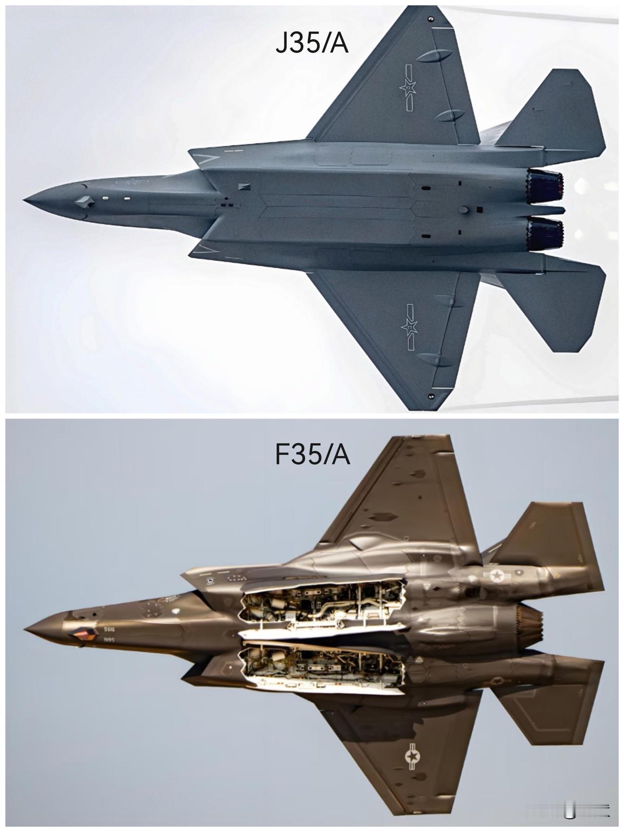 【J35/A与F35/A设计上有何差异？性能各有什么侧重？】J35/A与F35/