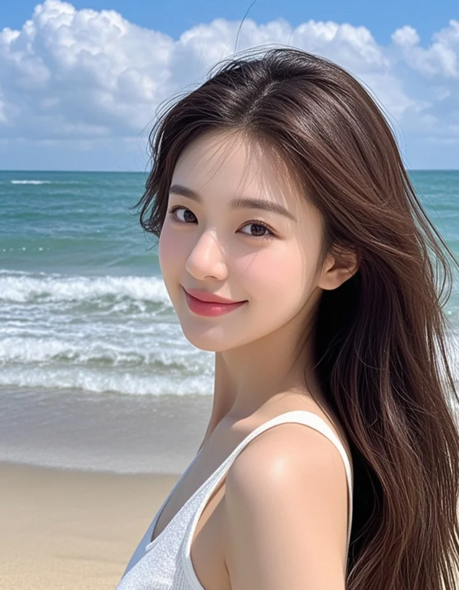 谁说美丽一定要浓妆？自然最美