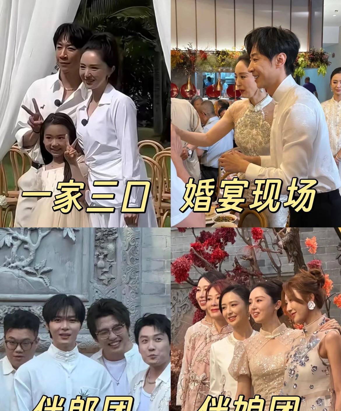 董璇二婚现场佟丽娅也去了？男的是头婚吗？之前看一个图，有两个小女孩，她女儿真的