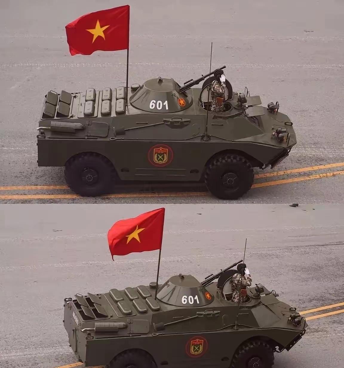这越南的9月2阅兵比我们博物馆的都陈旧，都一水苏式旧装备，再转头看看我们9月3阅