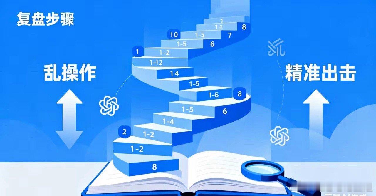 告别乱操作！8步系统性复盘法，从跟风到精准出击多数人炒股亏损，根源是“只看盘不复