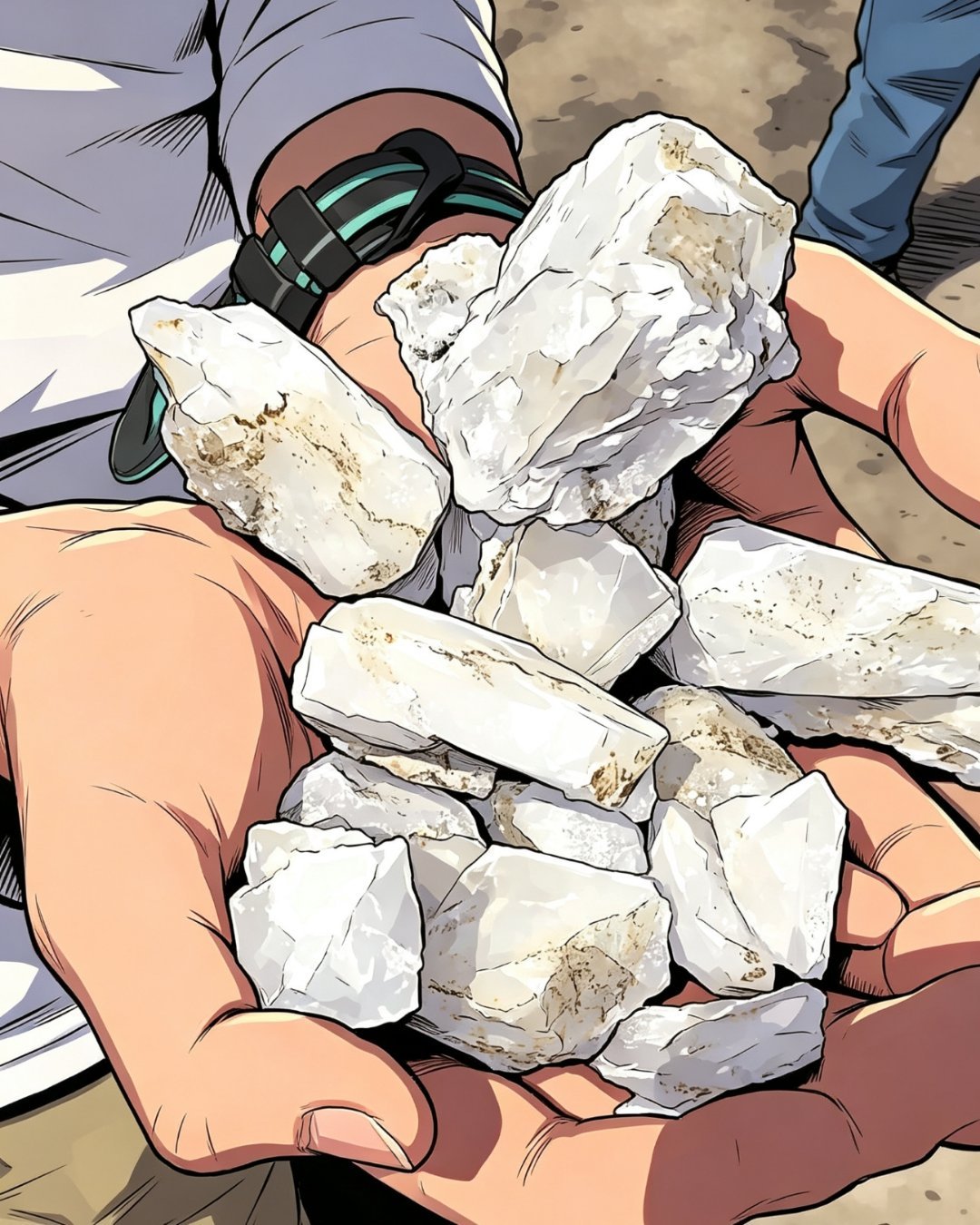 广州一大山遭大规模挖水晶坑洼遍地广州黄埔暹岗大山，曾经绿意盎然的徒步秘境，短短一