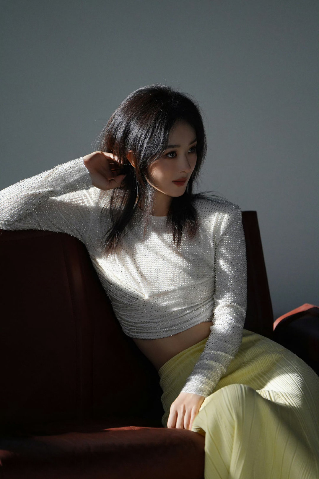 赵丽颖妈妈终于穿肉丝了好爱[玫瑰]​