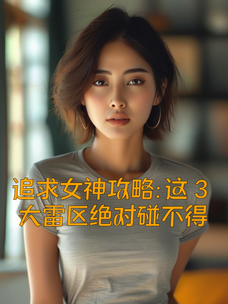 追求女神攻略：这3大雷区绝对碰不得