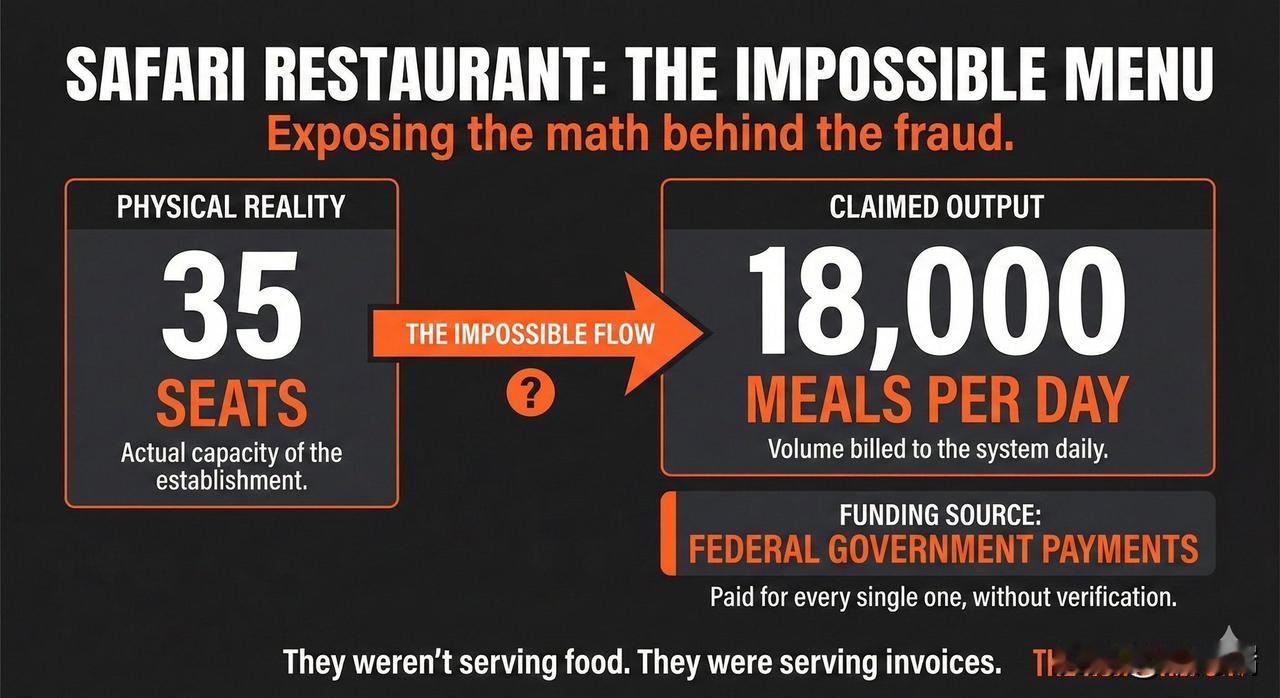 美国明尼苏达州明尼阿波利斯一家名为Safari的餐厅，餐厅不大，只可容纳35