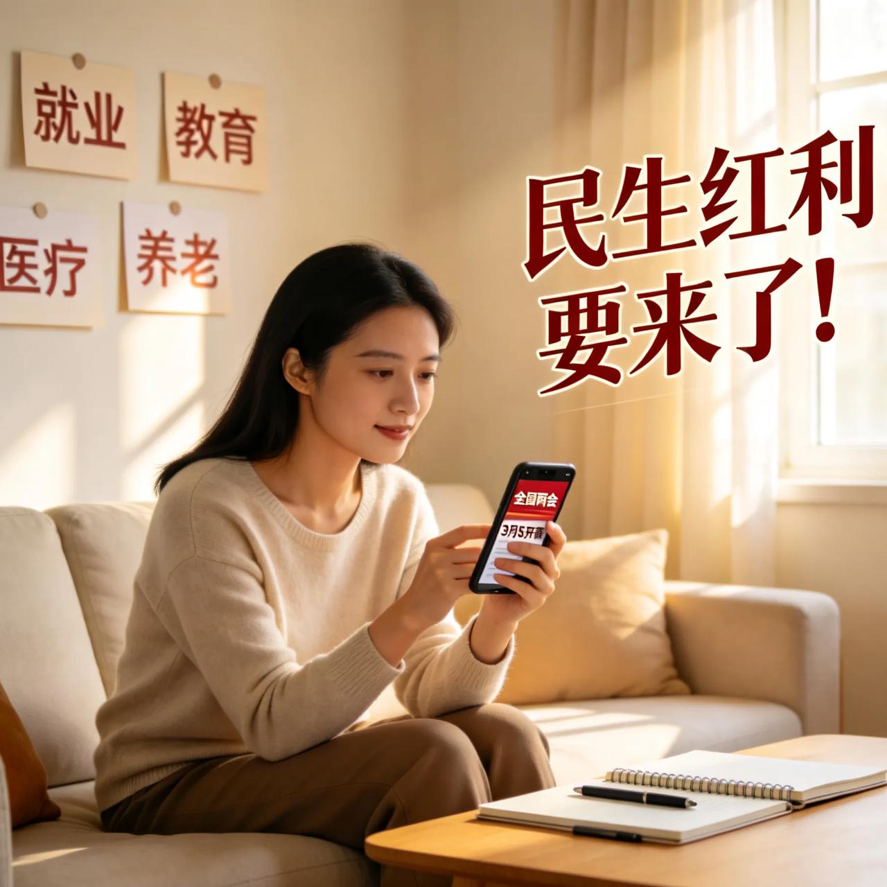 定了！全国两会3月5日开幕，民生红利要来了！注意看！今年全国两会3月5日在