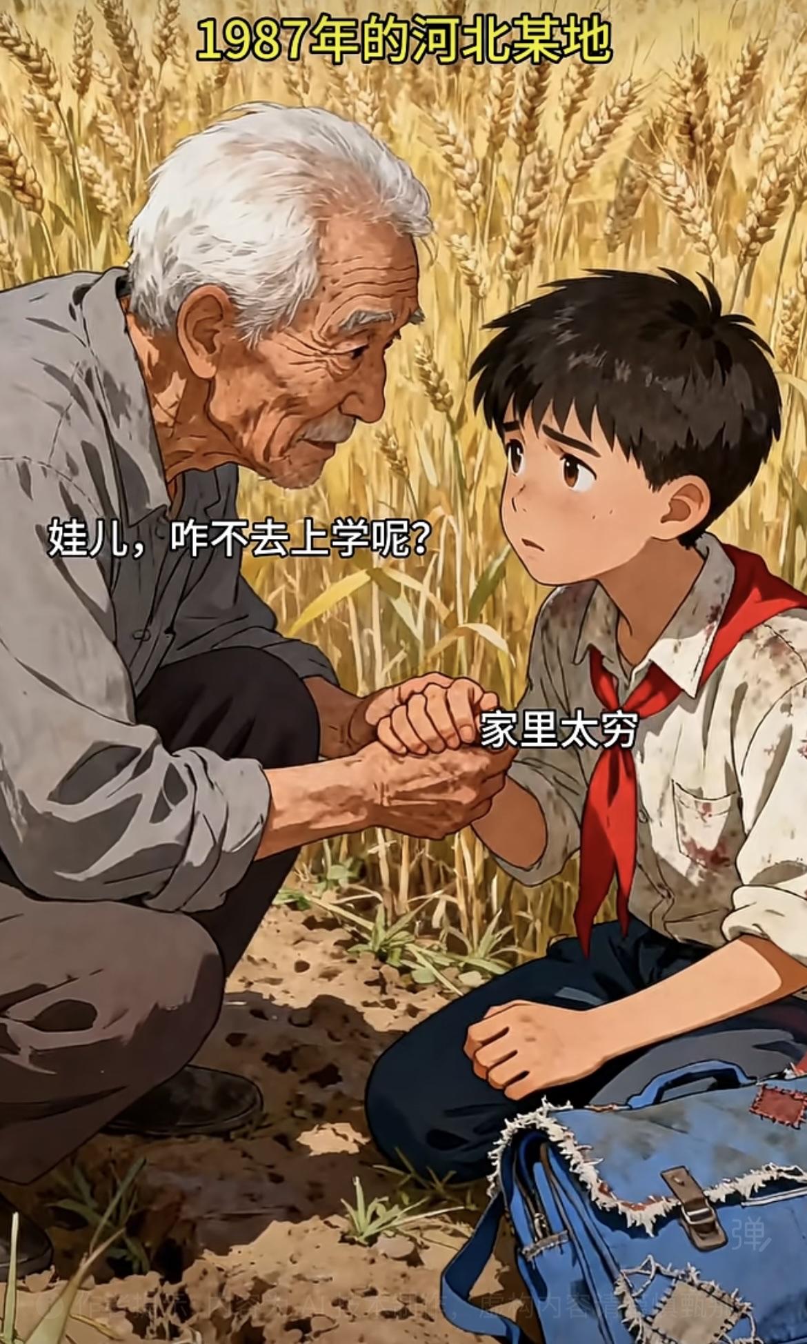 “老人生前捐助3000名学生，留下一辆破旧的三轮车”😯😯