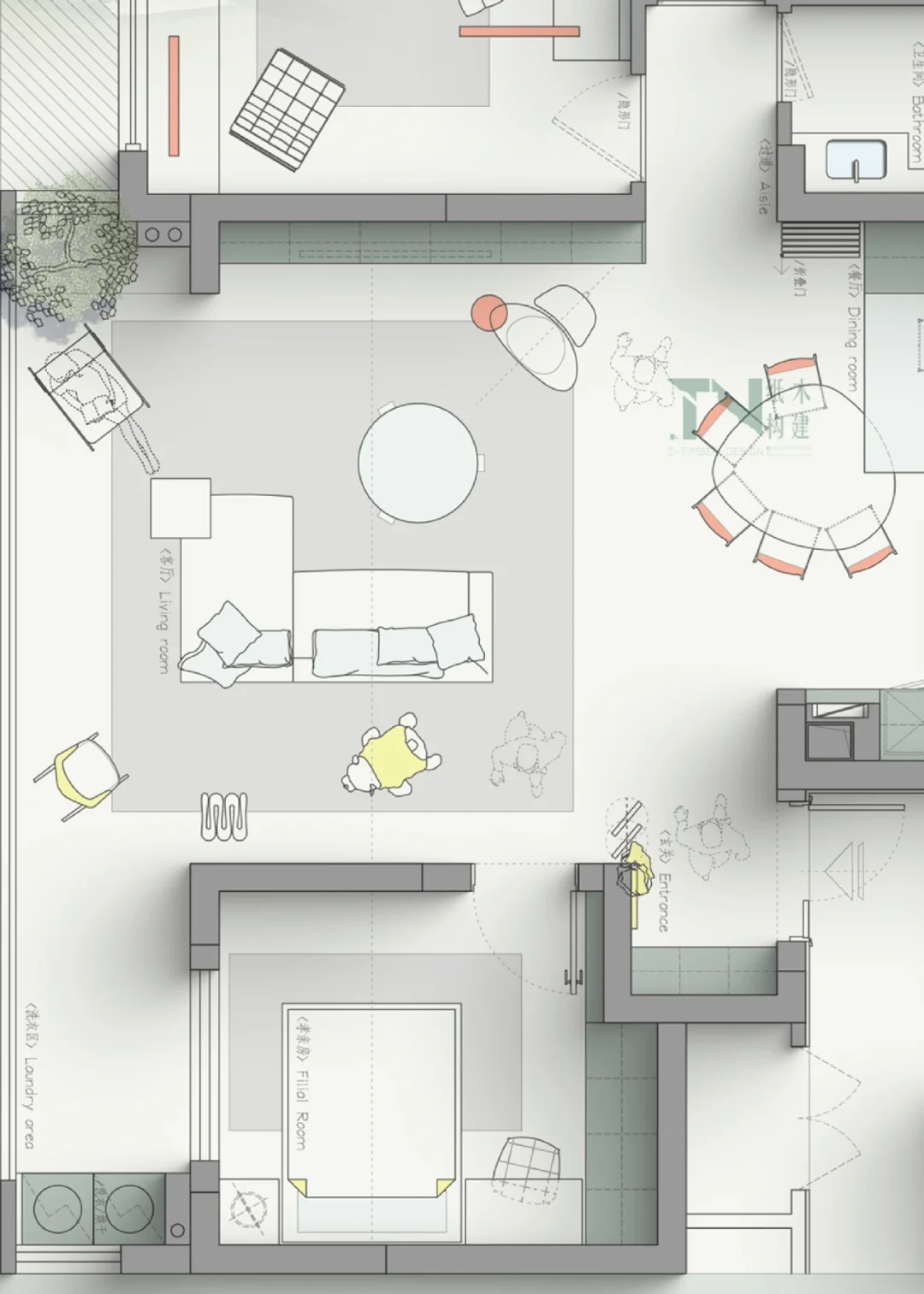 126 ㎡户型改造｜打造主卧大套间｜四版方案