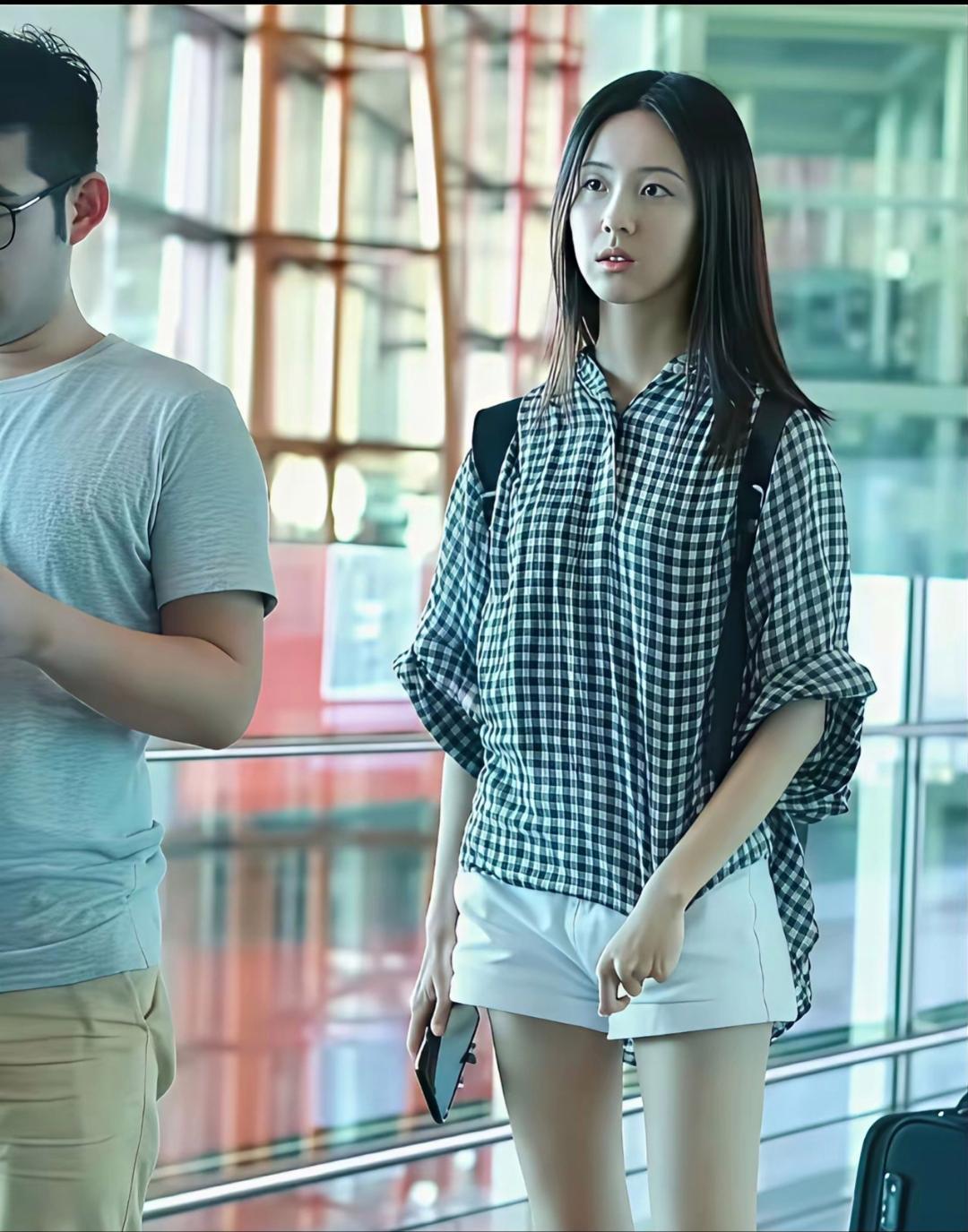 素人时期的陈都灵，真是令人一见钟情的长相