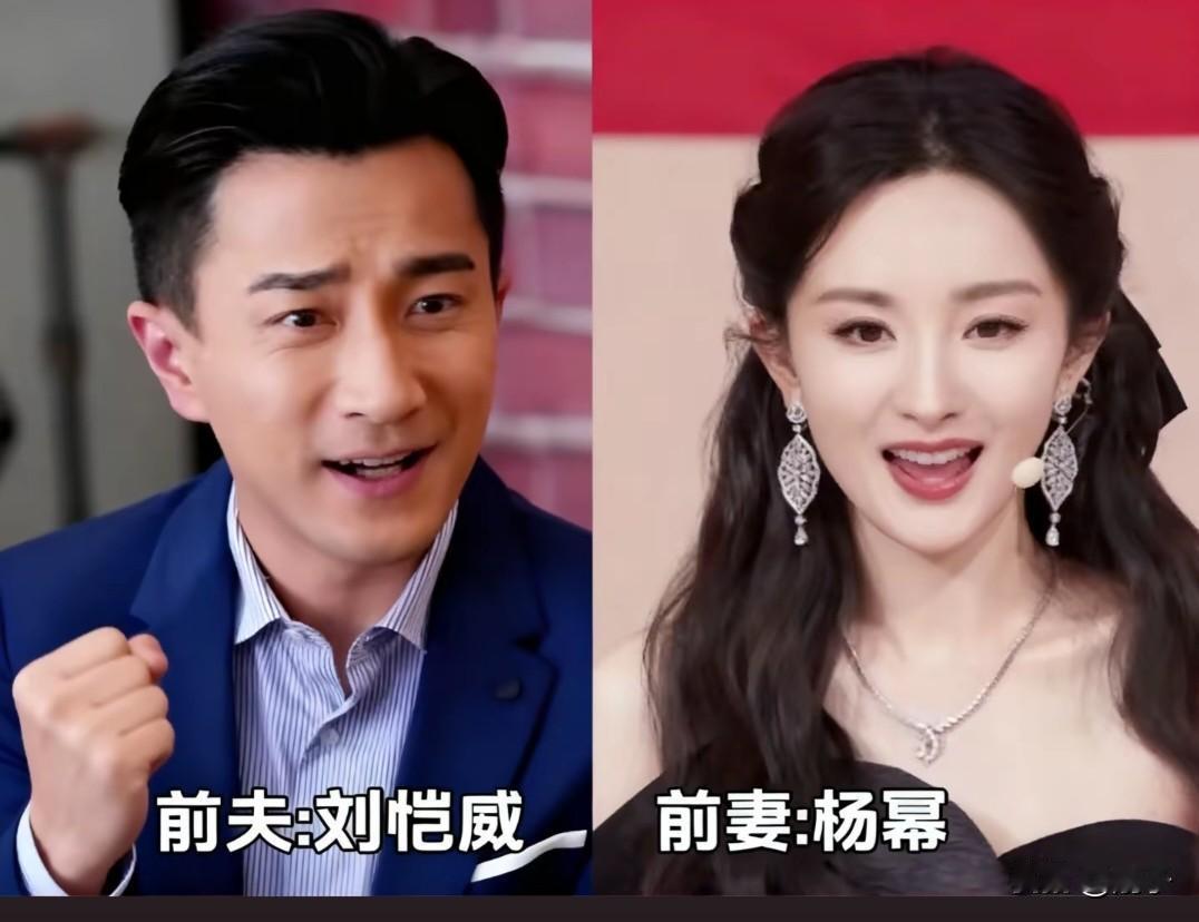 曾经也是并肩看风景的人，如今各自在人生路上发光。刘恺威与杨幂、黄晓明与杨颖、侯