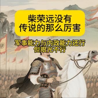 传说的那么厉害柴荣可以做一个好的将军，但做不了一个好的开国皇帝。他在位四年，