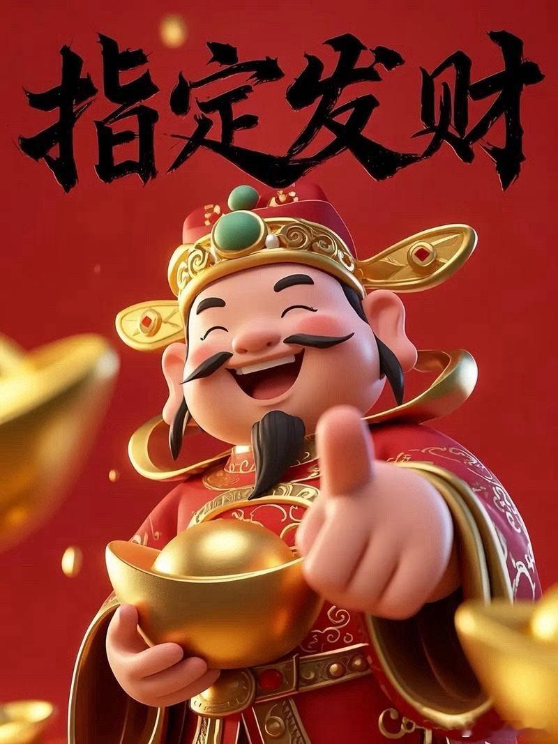 新年快乐，指谁谁发财！希望首页的朋友们2026年心想事成，顺顺利利。