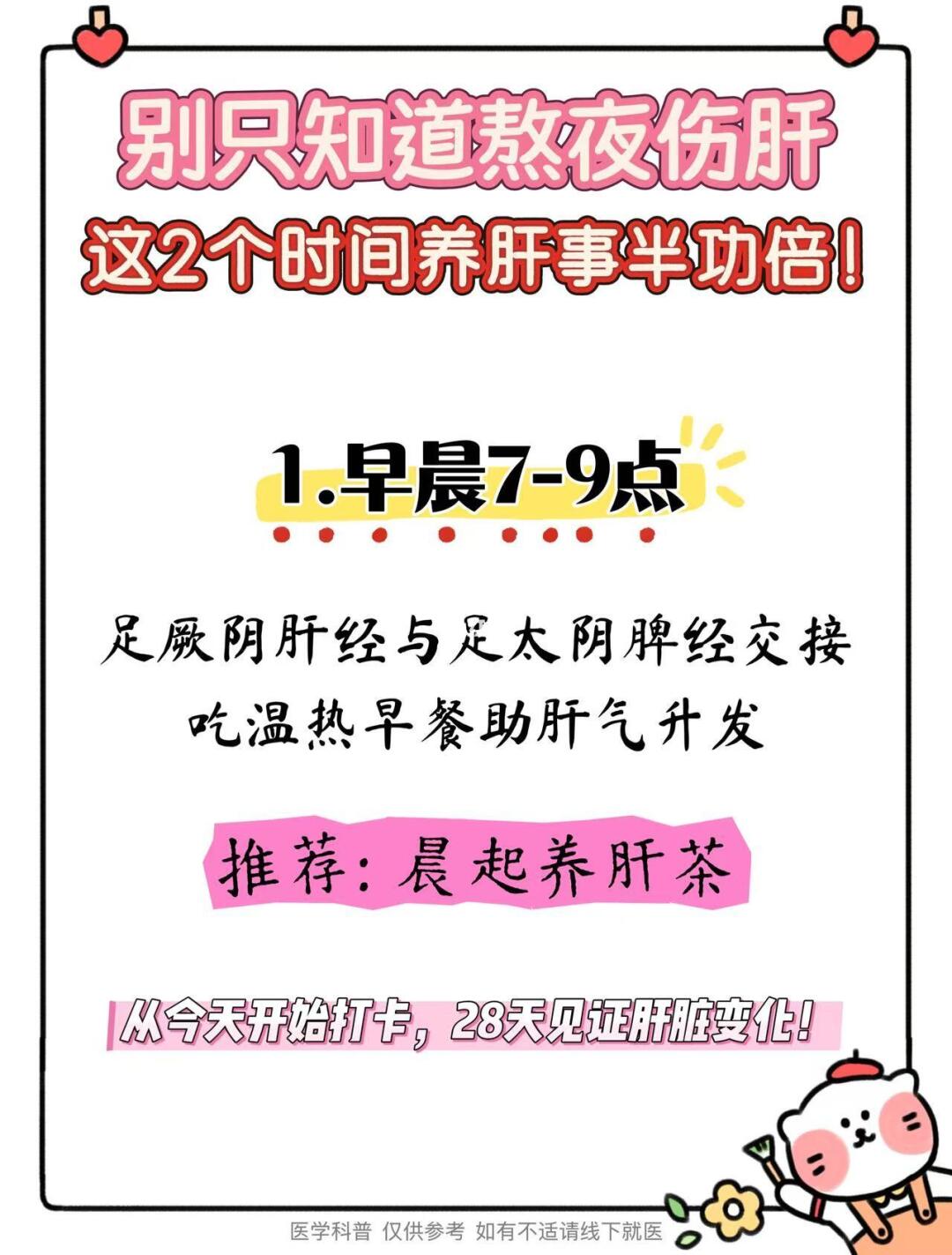 别只知道熬夜伤肝，这2个时间养肝事半功倍！﻿肝脏健康﻿ ﻿科普﻿ ﻿乙...