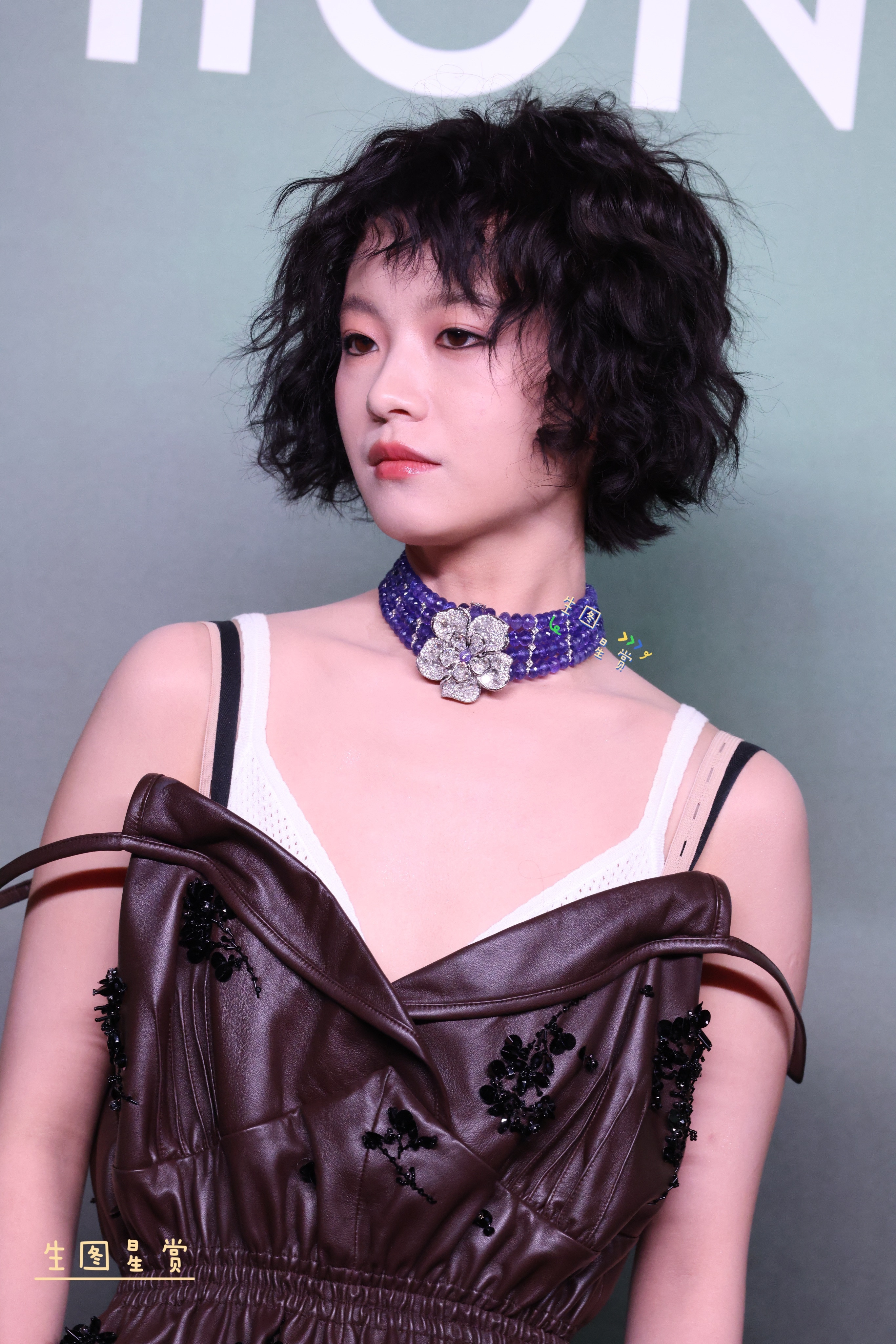 李庚希vogue盛典生图直出爆米花造型就介么冷酷vogue时尚之力盛会李