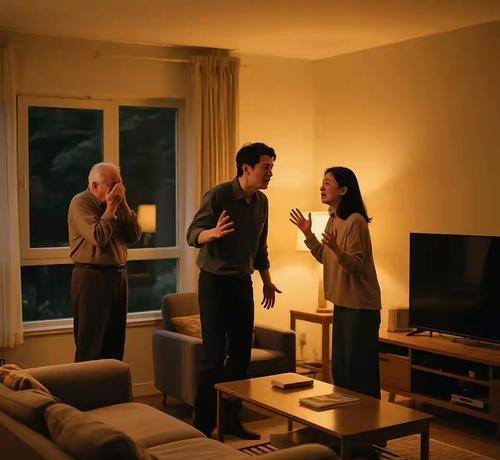 刚才我邻居又打起来了，妈妈分了7套房子，全给了儿子，俩个闺女一间没有，本身俩