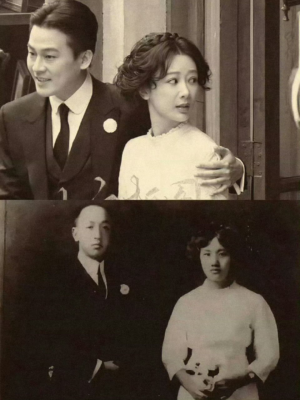 杨紫新剧老年妆…看到网友说，一直以来杨紫的静态装扮都很不错，她的最大问题是演戏