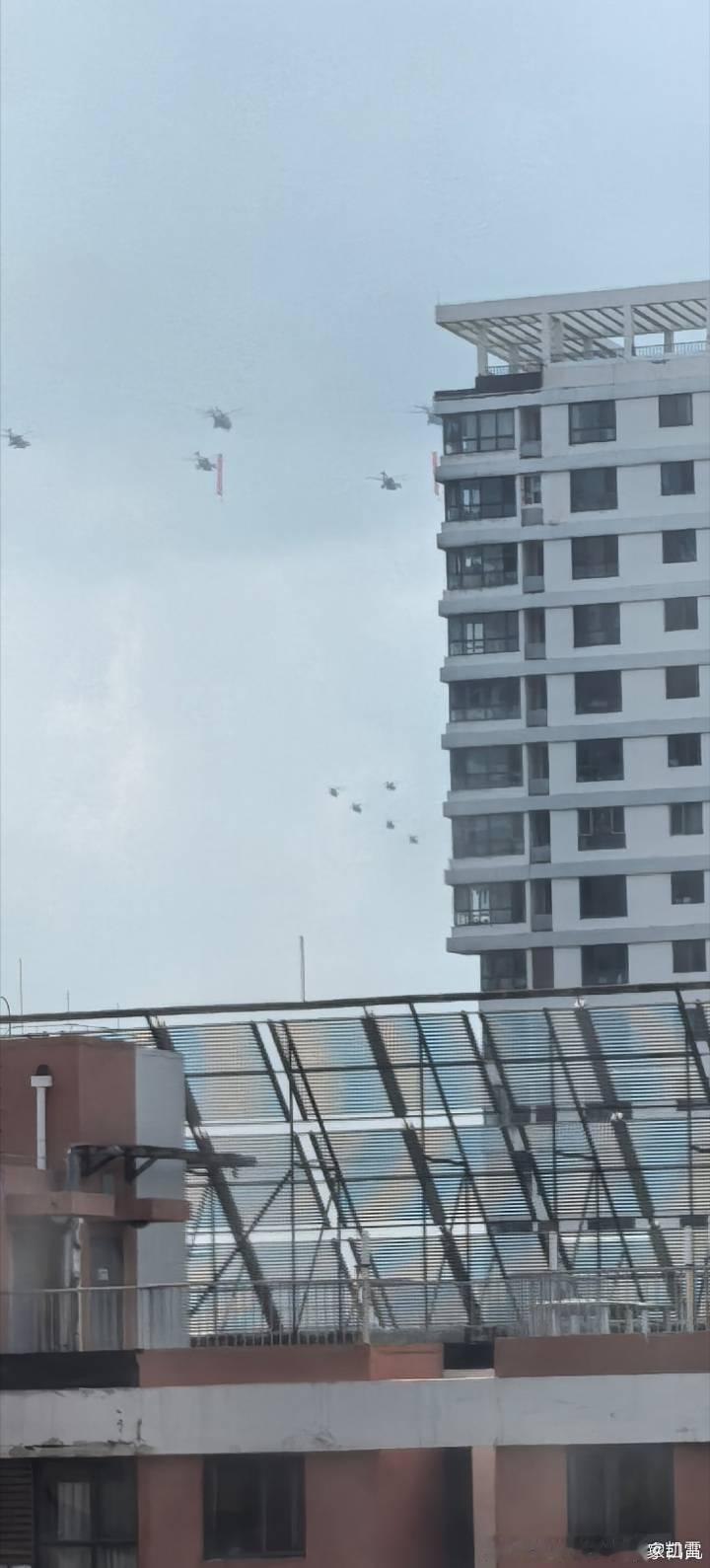 九三阅兵倒计时半个月网友实拍：感受虎啸龙吟////​​​