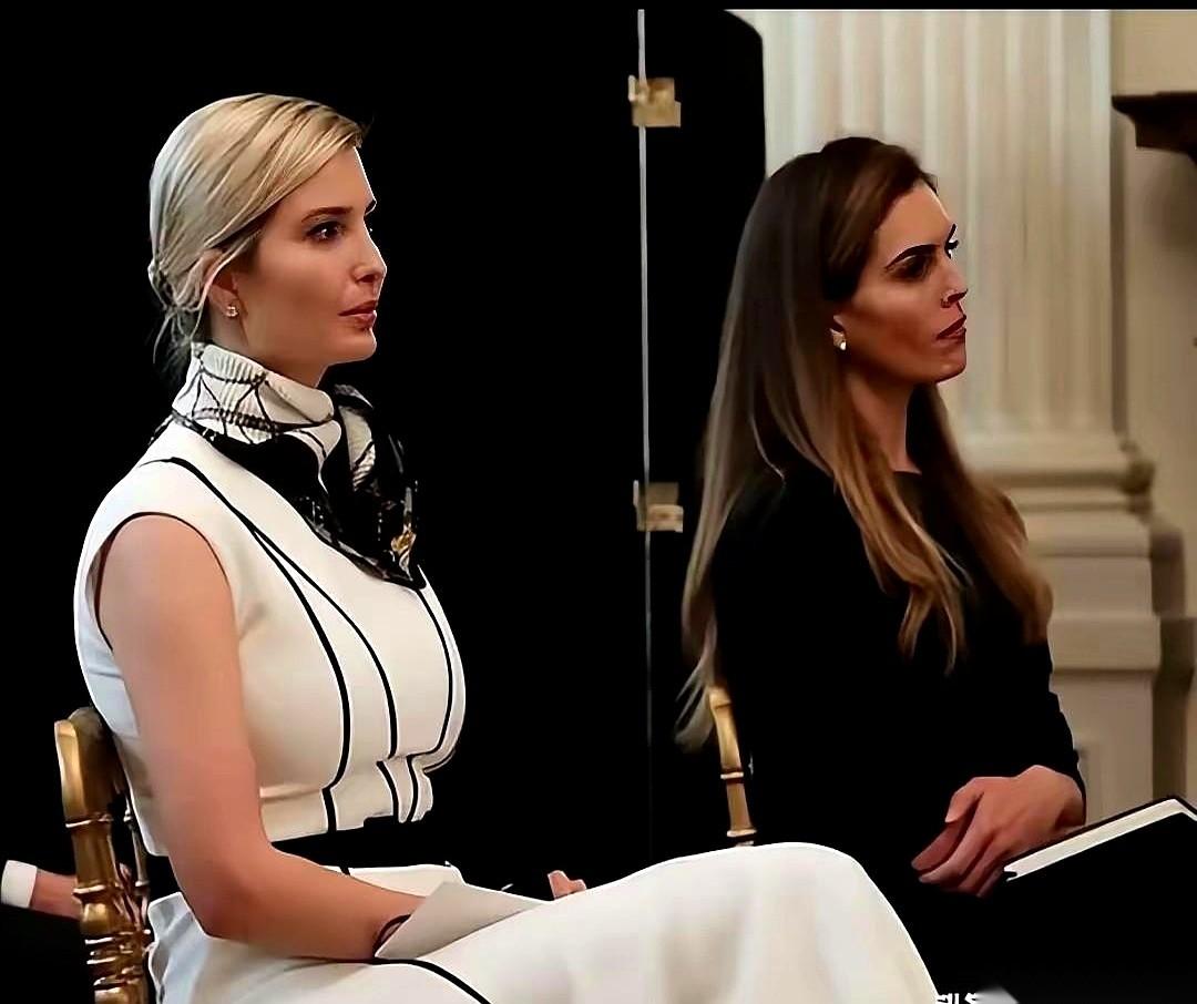 伊万卡和希克斯，就那么并排坐着，中间隔着一个人的空位，像隔着一道冰墙。两人谁也