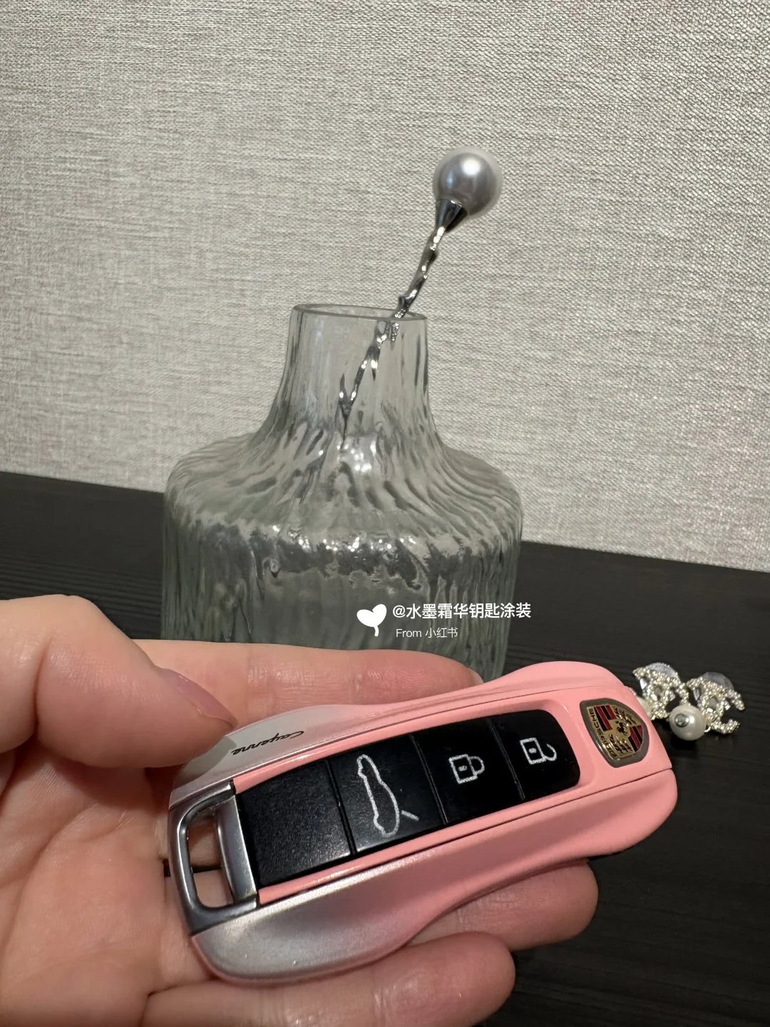 保时捷卡宴粉银渐变｜六宫粉黛无颜色啊～