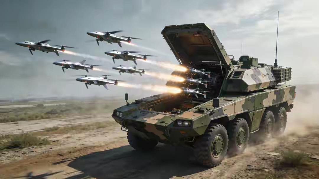 这就是骄傲，这段时间，中国也没有藏着掖着。大量的自动化武器接二连三的亮相，这不