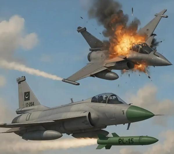 去年那场印巴空战，印度耍了一个小聪明，专门派出了三款拿得出手的战机，分别是法国造