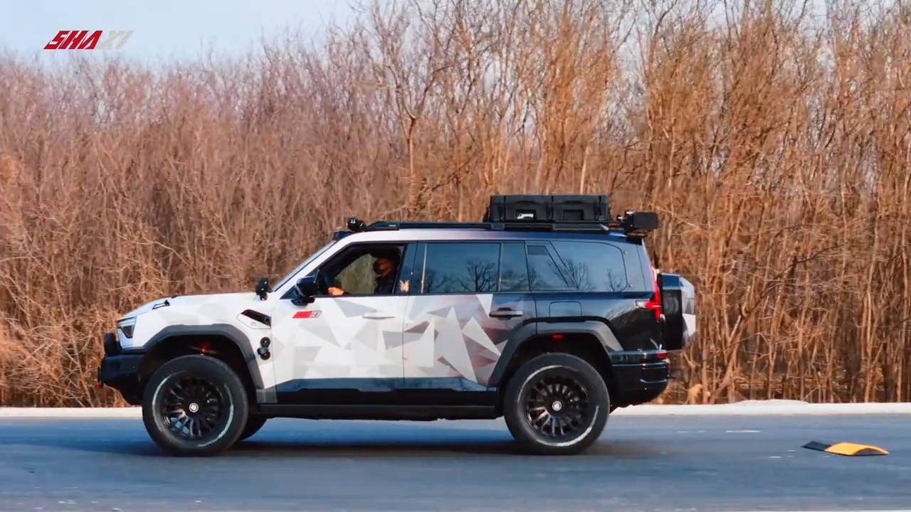 猛士M817避震器实测评测：驾驶体验提升明显