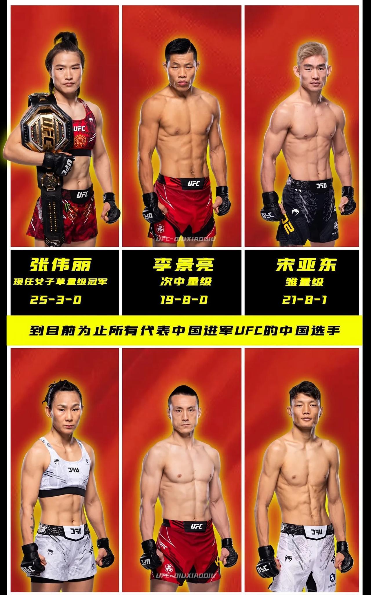 宋克南和李景亮是一个级别的，他什么都没打过排名赛，他17年签约UFC的比李景